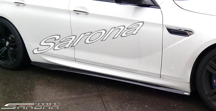 Custom BMW 6 Series  Sedan Side Skirts (2012 - 2016) - $890.00 (Part #BM-043-SS)